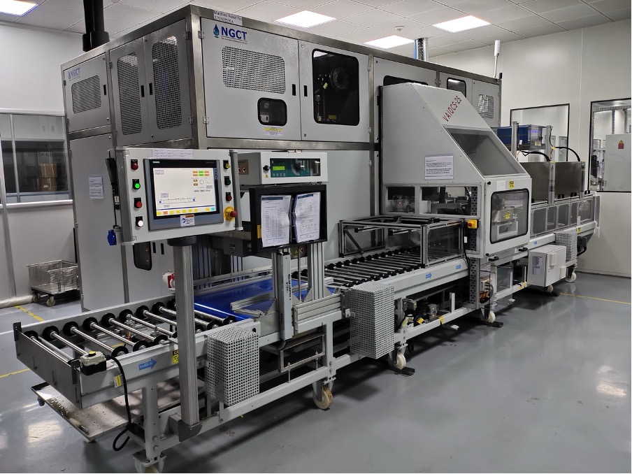 NGCT's solvent cleaning machine- VAIOCS model